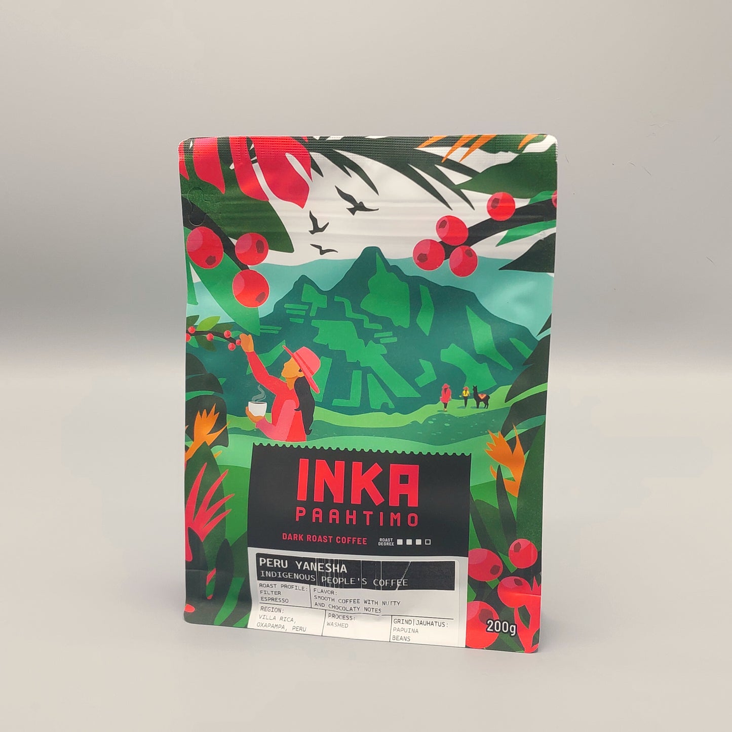 INKA PAAHTIMO - Peru Yanesha - 200g (Helsinki)