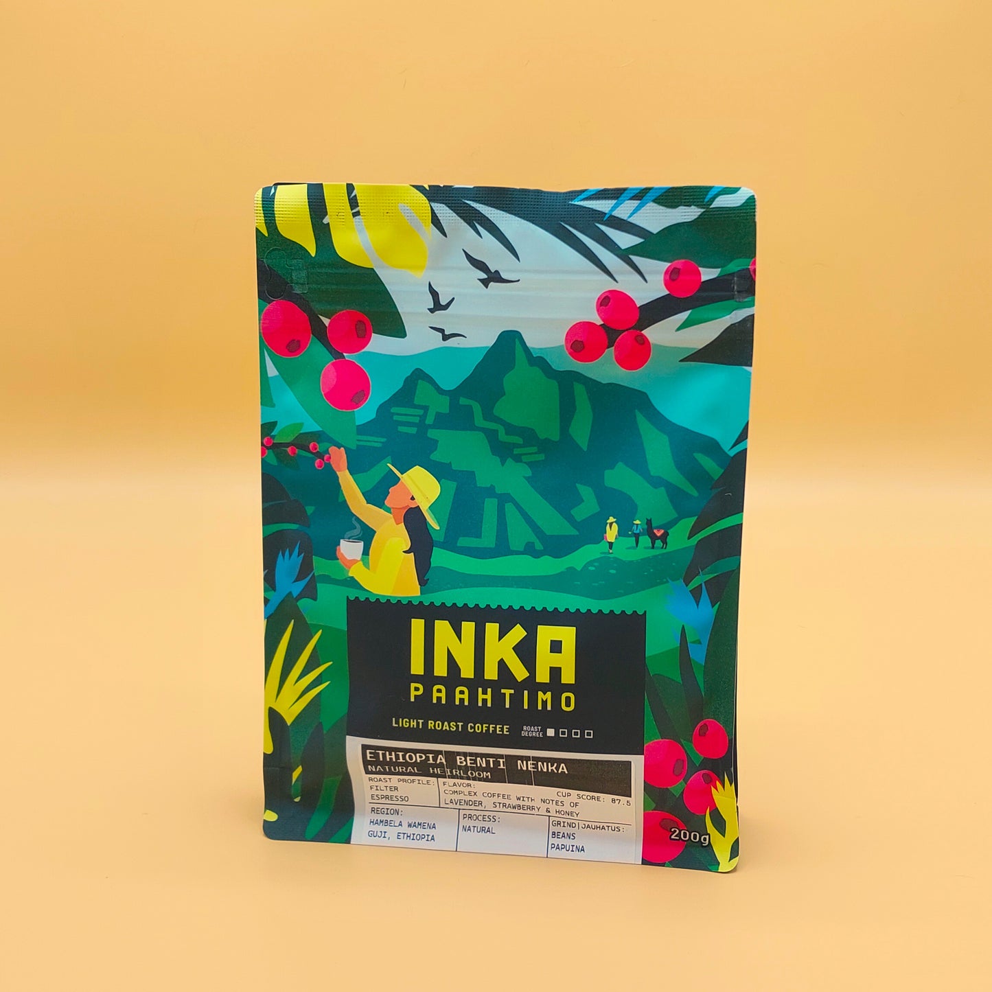 Helsinki - Inka paahtimo - Etiopia Benti Nenka - 200g