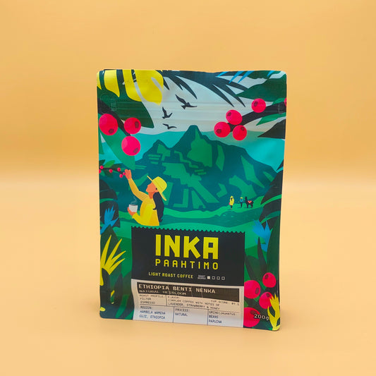 Helsinki - Inka paahtimo - Etiopia Benti Nenka - 200g