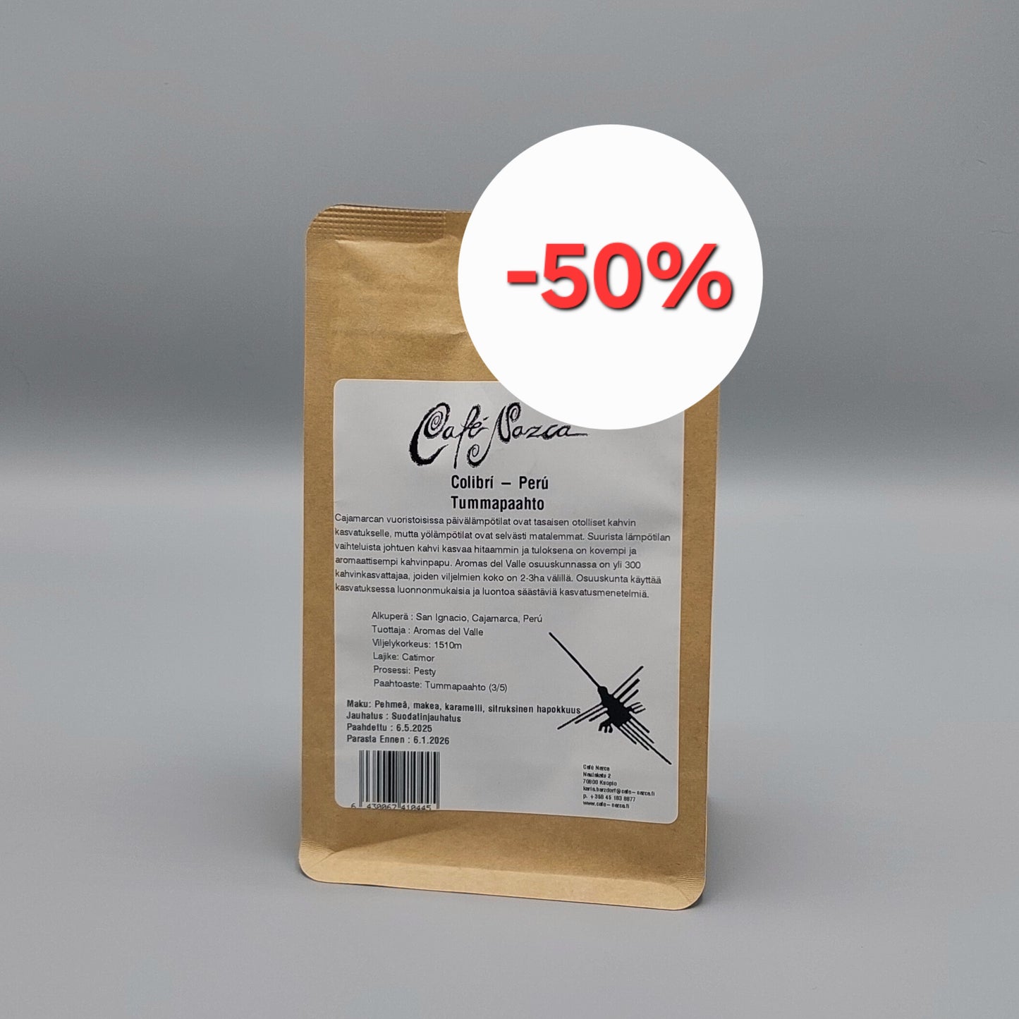 ALE! CAFE NAZCA - Colibri - 200g (Kuopio)