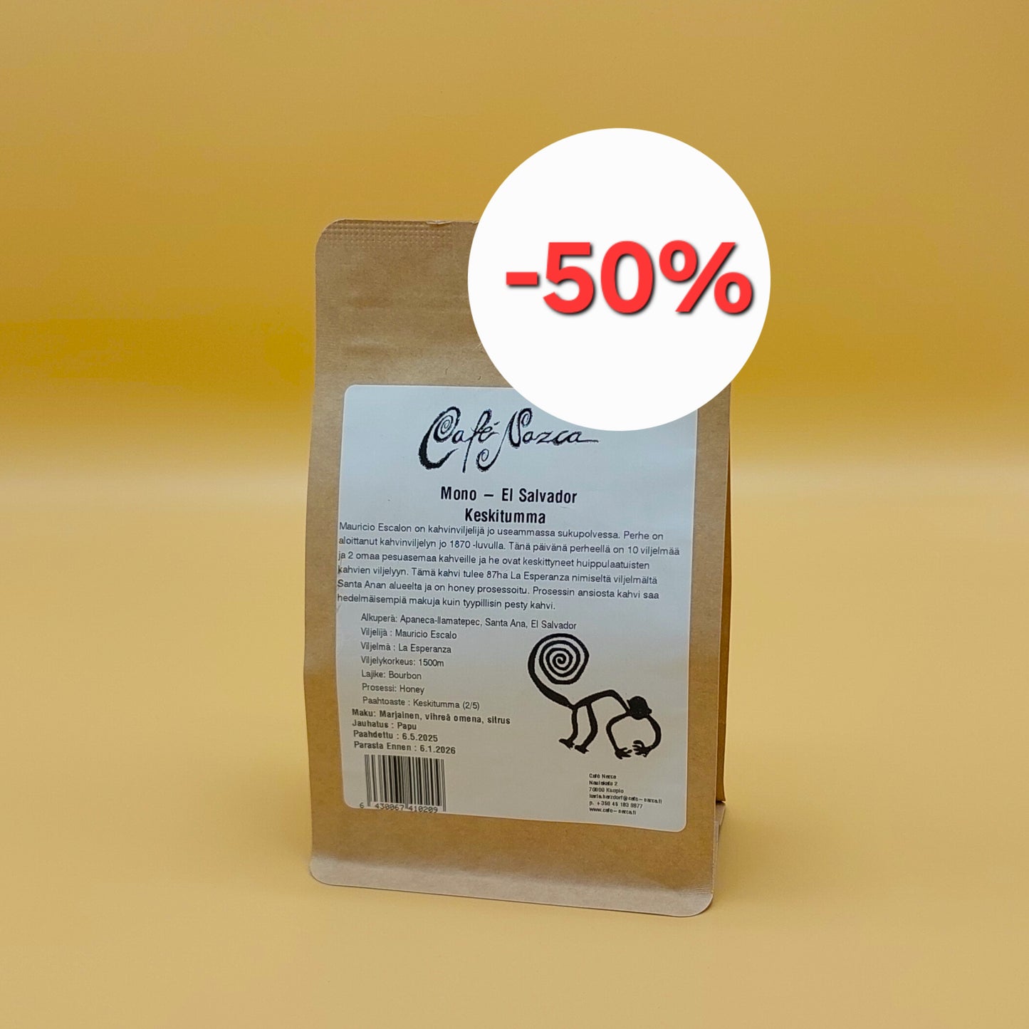 ALE! CAFE NAZCA - Mono - 200g (Kuopio)