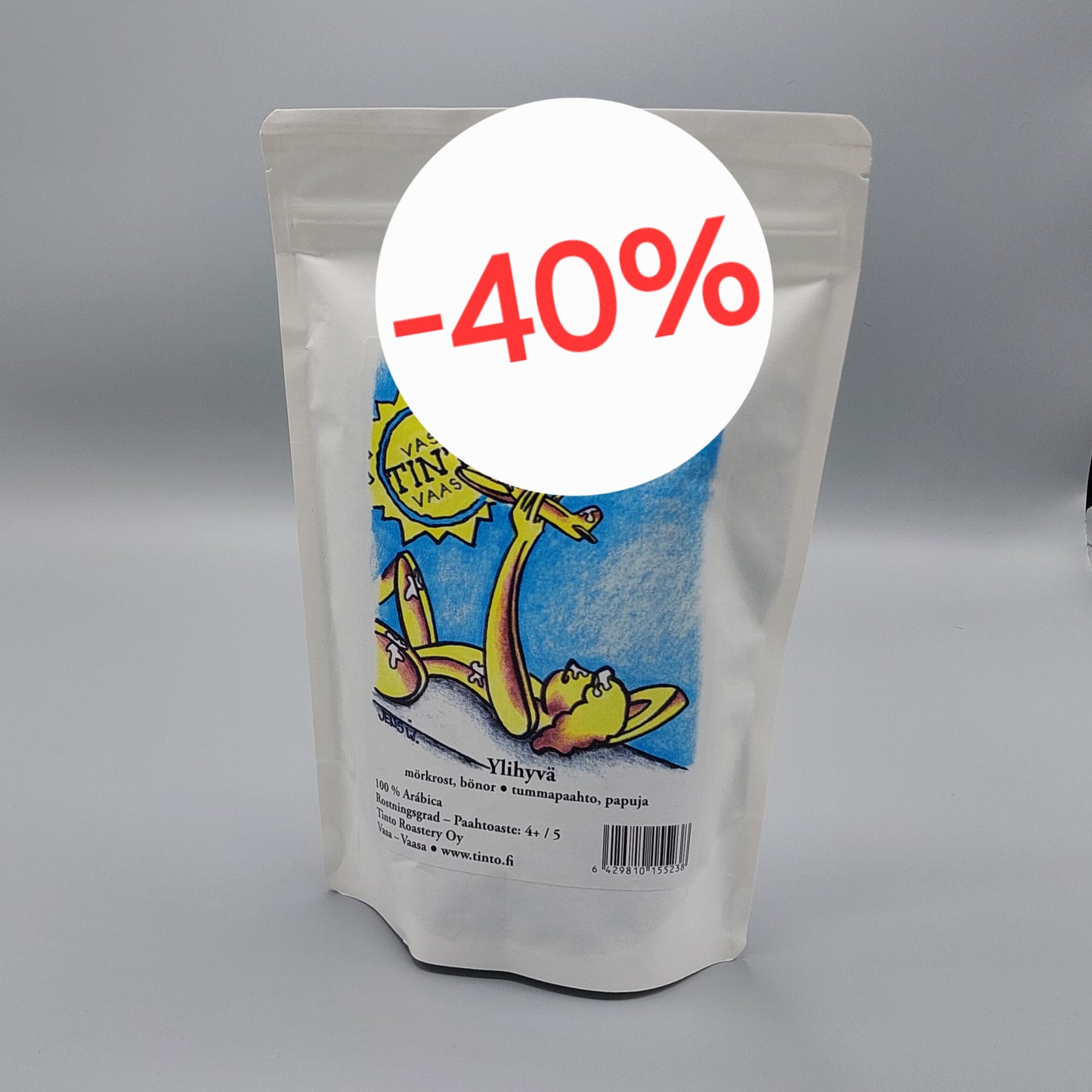 ALE! Vaasa - Tinto roastery - Ylihyvä tumma - 250g
