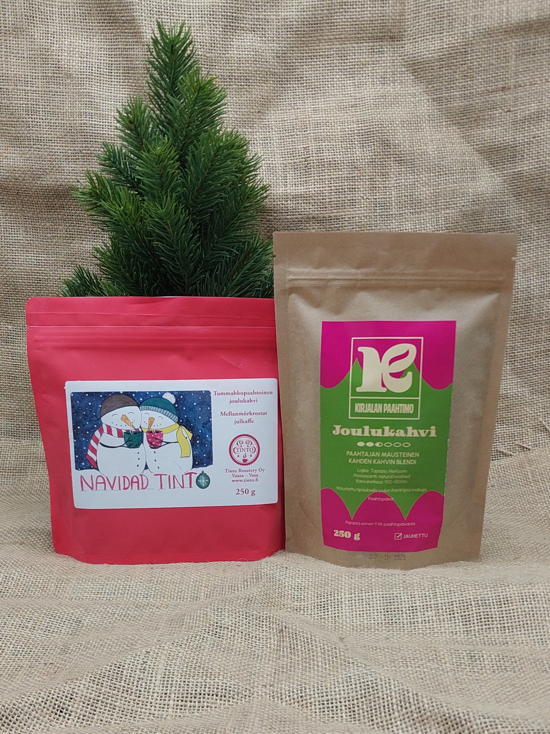 Joulu lähestyy ja Kahvikauppiaalta lahjoja pukinkonttiin