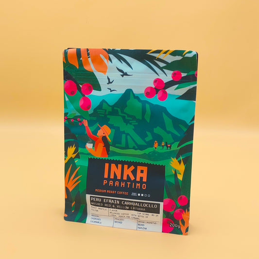 Helsinki - Inka paahtimo - Peru Efrain Carhuallocllo - 200g