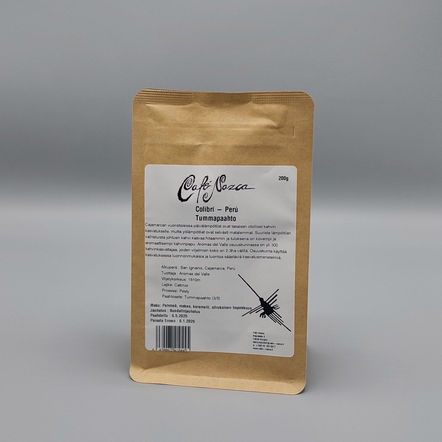 CAFE NAZCA - Colibri - 200g (Kuopio)